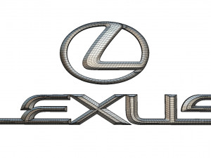 lexus logo 3D Model