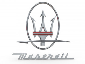 maserati logo 2 3D Model