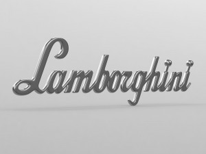 lamborghini logo 3D Model