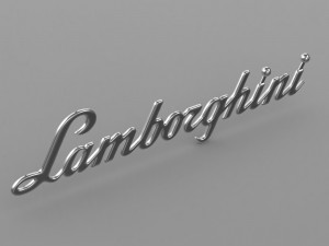 lamborghini logo Modèle 3D
