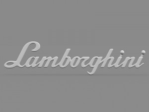 lamborghini logo Modèle 3D