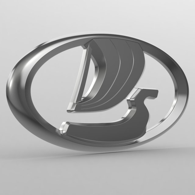 vaz logo 3D Модель .c4d .max .obj .3ds .fbx .stl .blend 