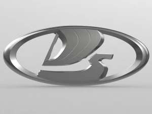 vaz logo 3D Model