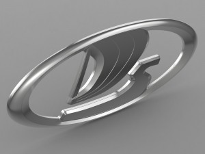 vaz logo 3D Модель