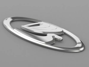 vaz logo 3D Model