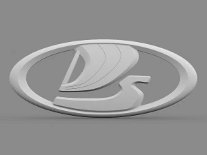 vaz logo 3D Model