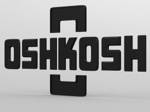 oshkosh logo 3D Model
