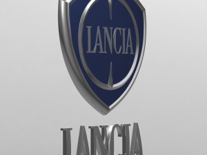 lancia logo Modèle 3D