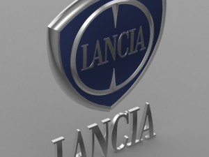 lancia logo Modèle 3D