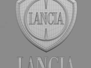 lancia logo 3D Model