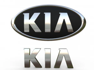 logo kia Modello 3D