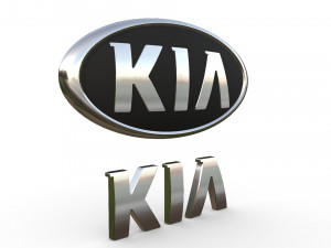 kia logo 3D 모델