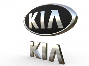 kia logo 3D 모델