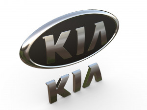 kia logo 3D 모델