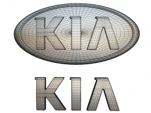 kia logo 3D 모델