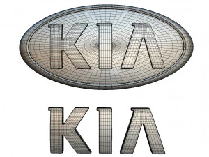 kia logo 3D Model