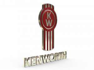 kenworth logo 3D 모델