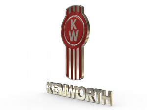 kenworth logo 3D 모델