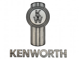 kenworth logo 3D 모델