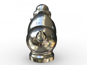 hood ornament duck Modelo 3D