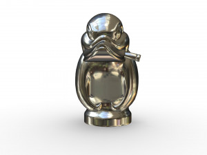 hood ornament duck Modelo 3D