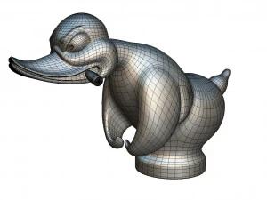 hood ornament duck 3D Model