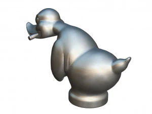 hood ornament duck 3D Model