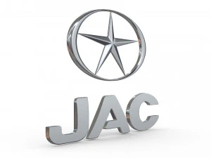 logo jac Modello 3D