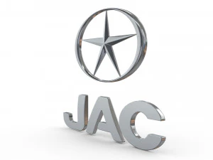 logo jac Modello 3D