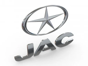 logo jac Modello 3D