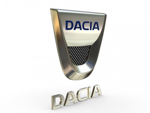 dacia logo 3D मॉडल