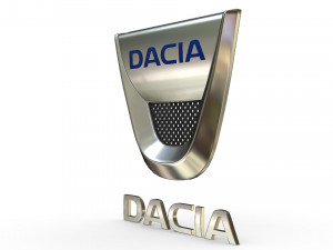 dacia logo 3D मॉडल