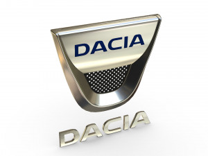 dacia logo 3D मॉडल