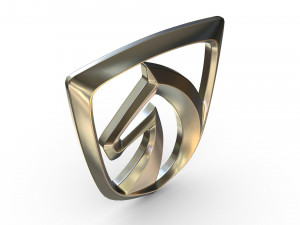 baojun logo Modello 3D