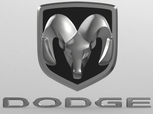 dodge ram logo 2 3D Model