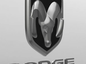 Dodge Ram Logo 2 Modèle 3D