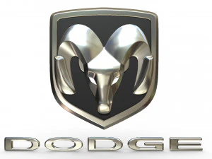 Dodge Ram Logo 2 Modèle 3D