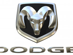 dodge ram logo 2 3D Model