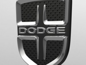 dodge logo 3 3D 模型