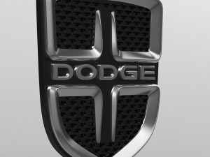 dodge logo 3 3D Model