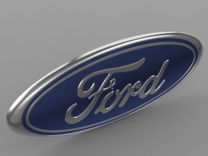 ford logo 3D 模型