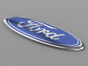 ford logo 3D 模型