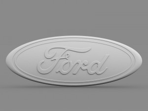 ford logo 3D 模型
