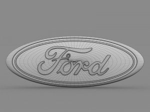 ford logo 3D 模型