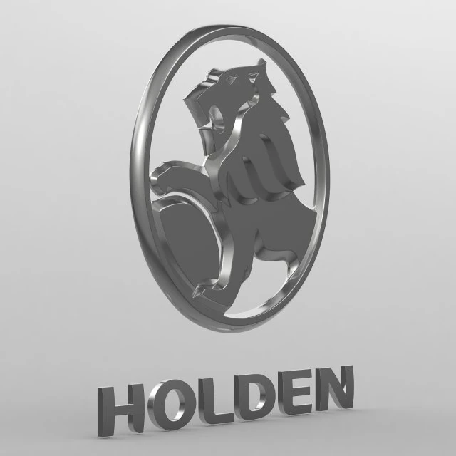 holden logo 3D Model .c4d .max .obj .3ds .fbx .stl .blend