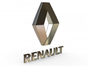 renault logo 3D 모델