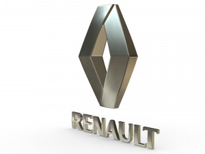 renault logo 3D 모델