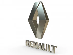 renault logo 3D Model