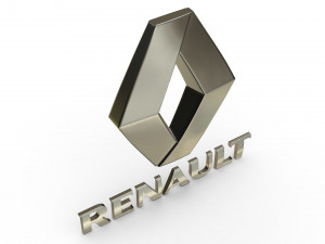 renault logo 3D 모델