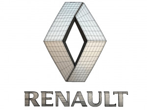renault logo 3D 모델